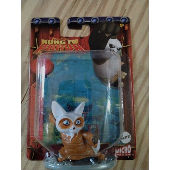 Kung Fu Panda Micro Collection Figures Master Shifu and Monkey Figurines - Picture 2 of 6